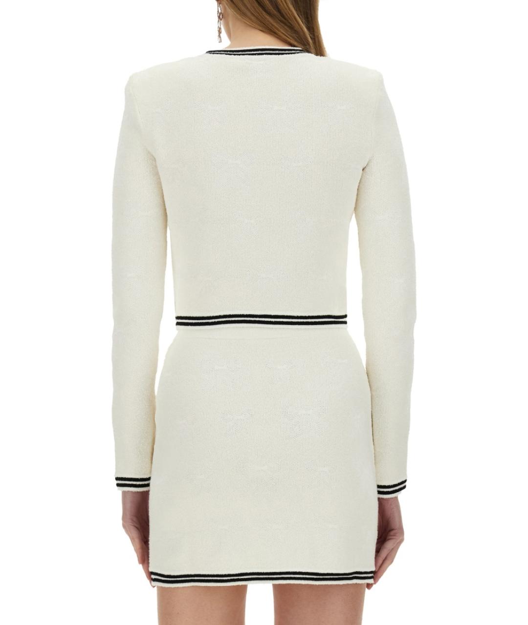 SELF-PORTRAIT Бежевый хлопковый кардиган, фото 4