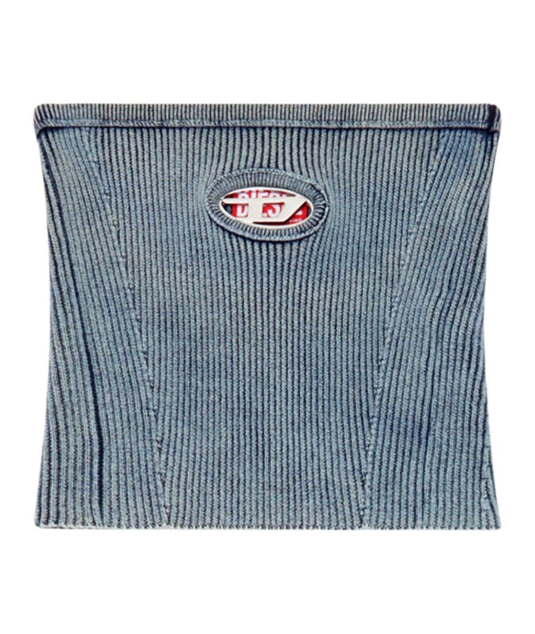 DIESEL Синяя хлопковая майка, фото 1