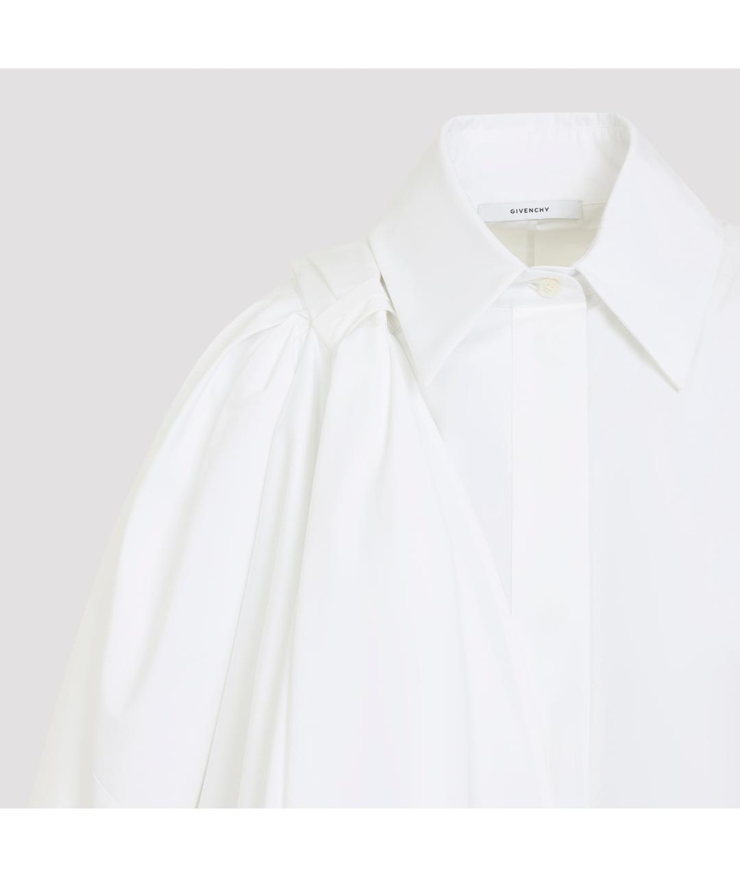 GIVENCHY Белая хлопковая рубашка, фото 3