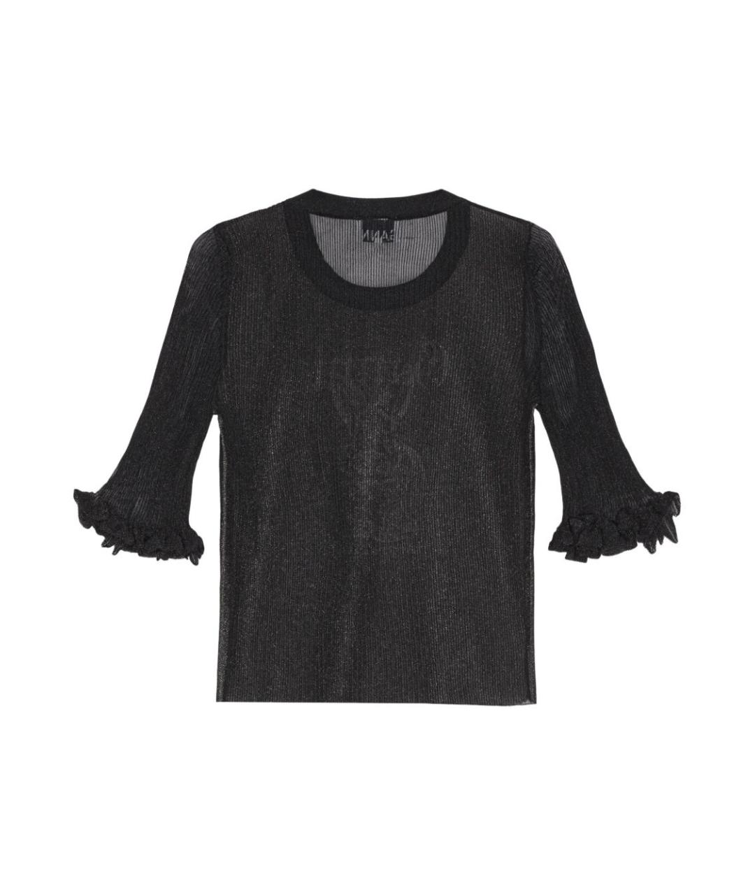 GANNI Черный джемпер / свитер, фото 2