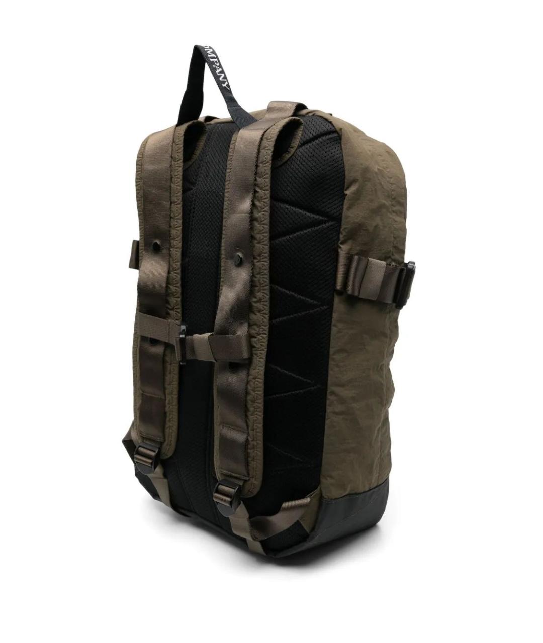 CP COMPANY Зеленый синтетический рюкзак, фото 3
