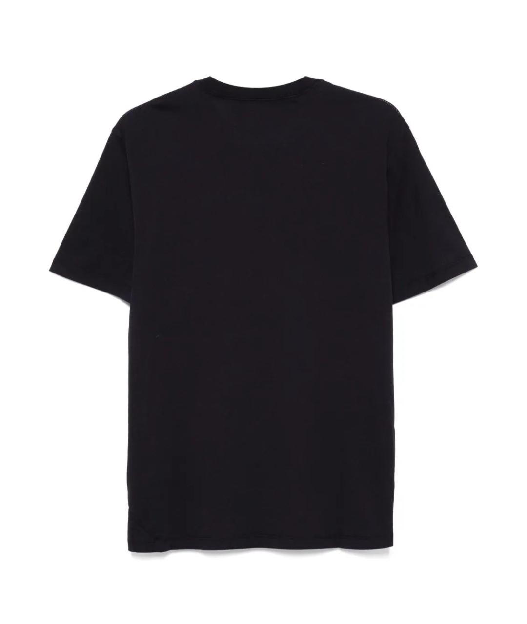 CP COMPANY Черная хлопковая футболка, фото 2