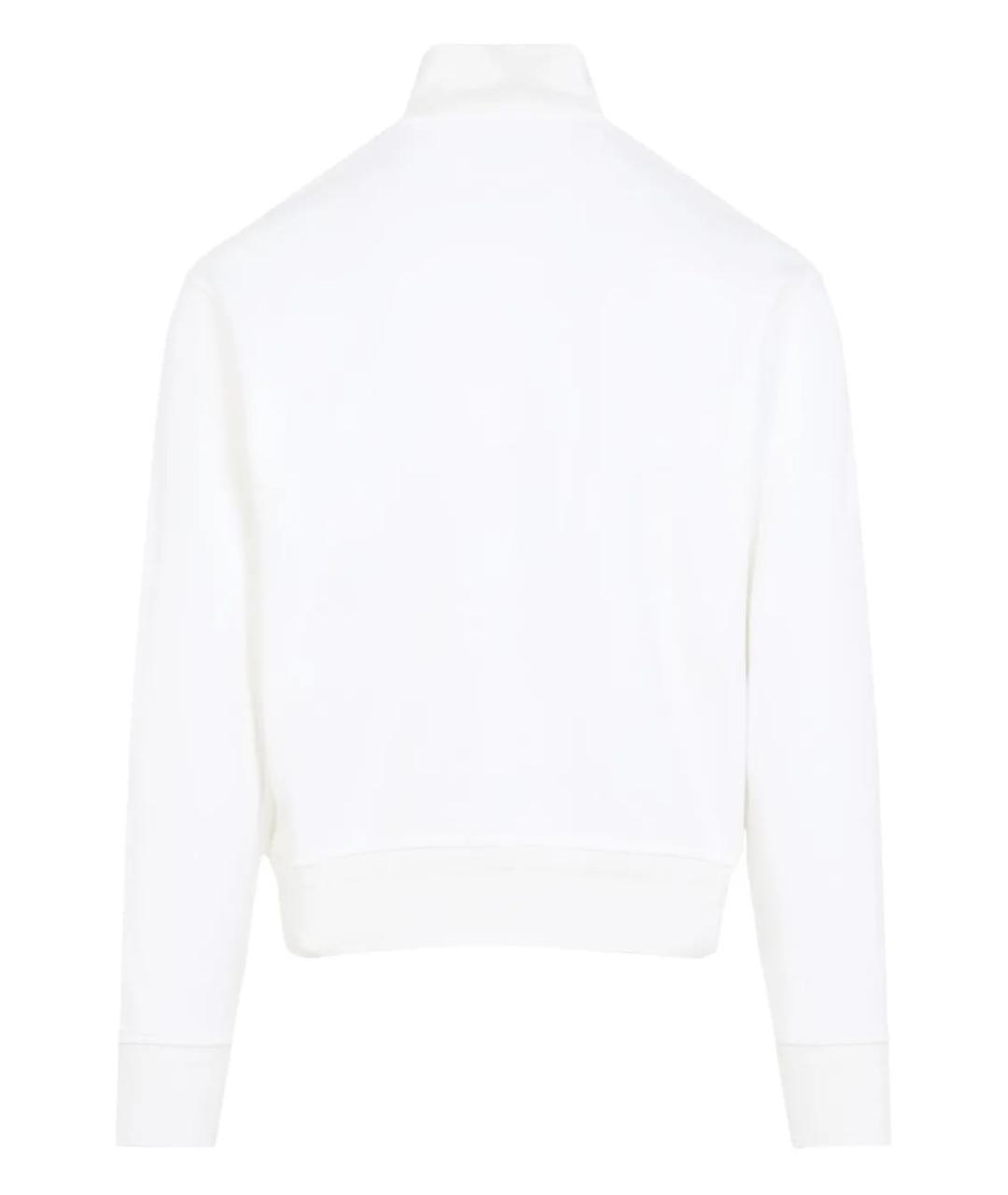 CP COMPANY Белый хлопковый кардиган, фото 2