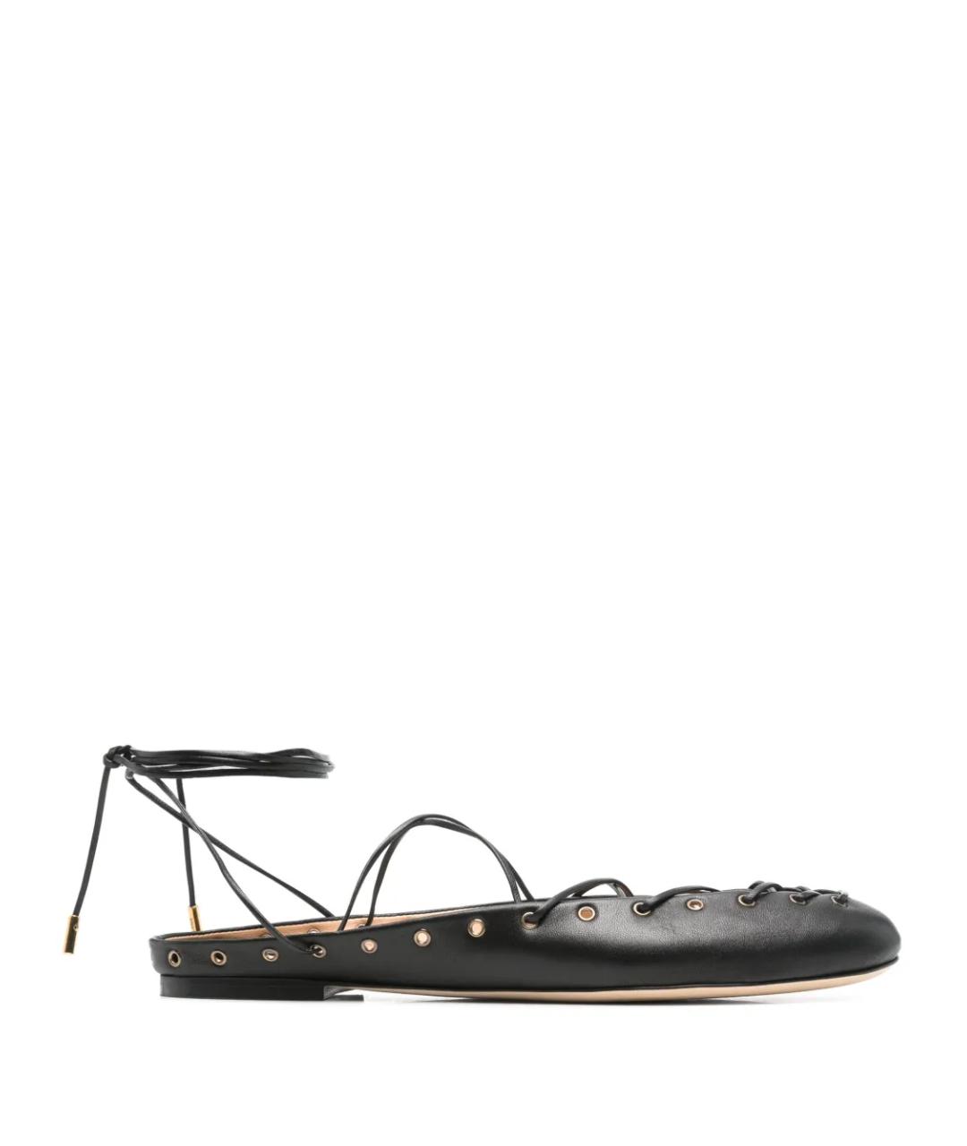 CHLOE Черные кожаные балетки, фото 1