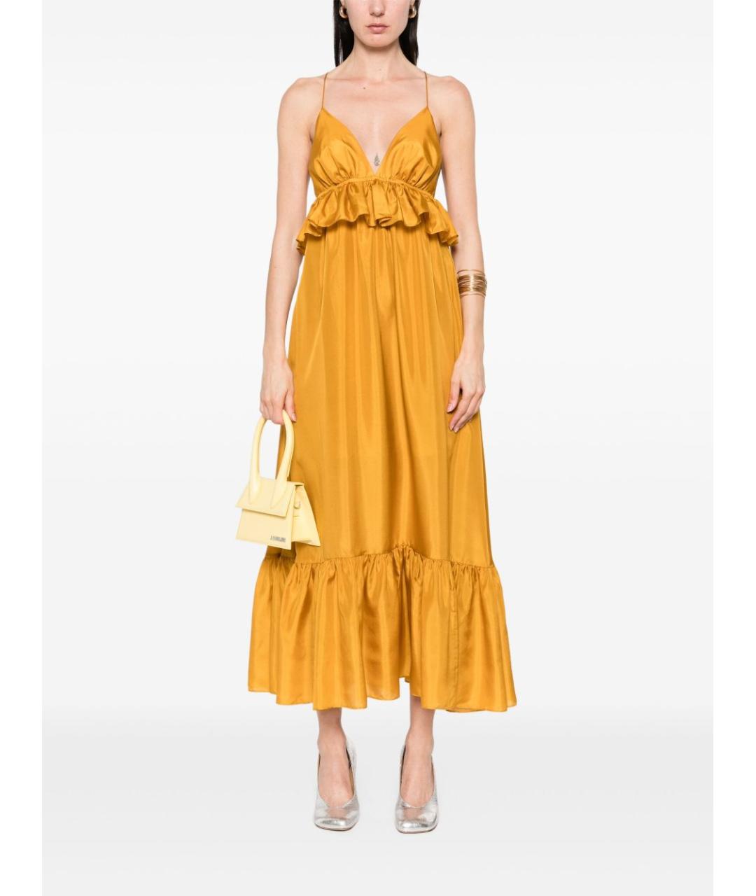 ZIMMERMANN Мульти шелковое коктейльное платье, фото 5