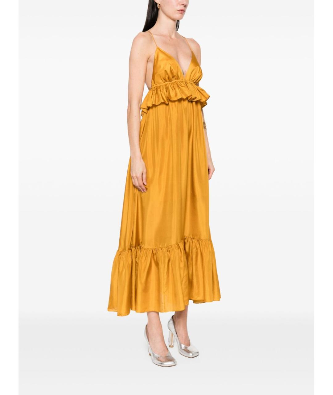 ZIMMERMANN Мульти шелковое коктейльное платье, фото 3