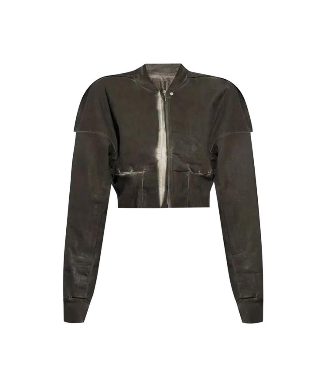 RICK OWENS DRKSHDW Серая хлопковая куртка, фото 1