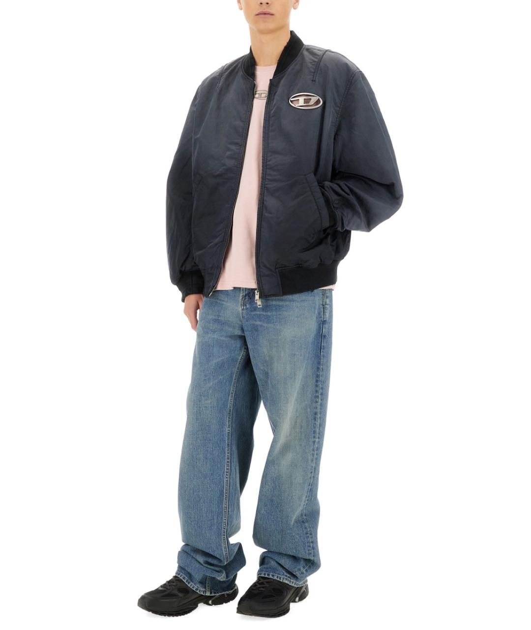 DIESEL Черная хлопковая куртка, фото 3