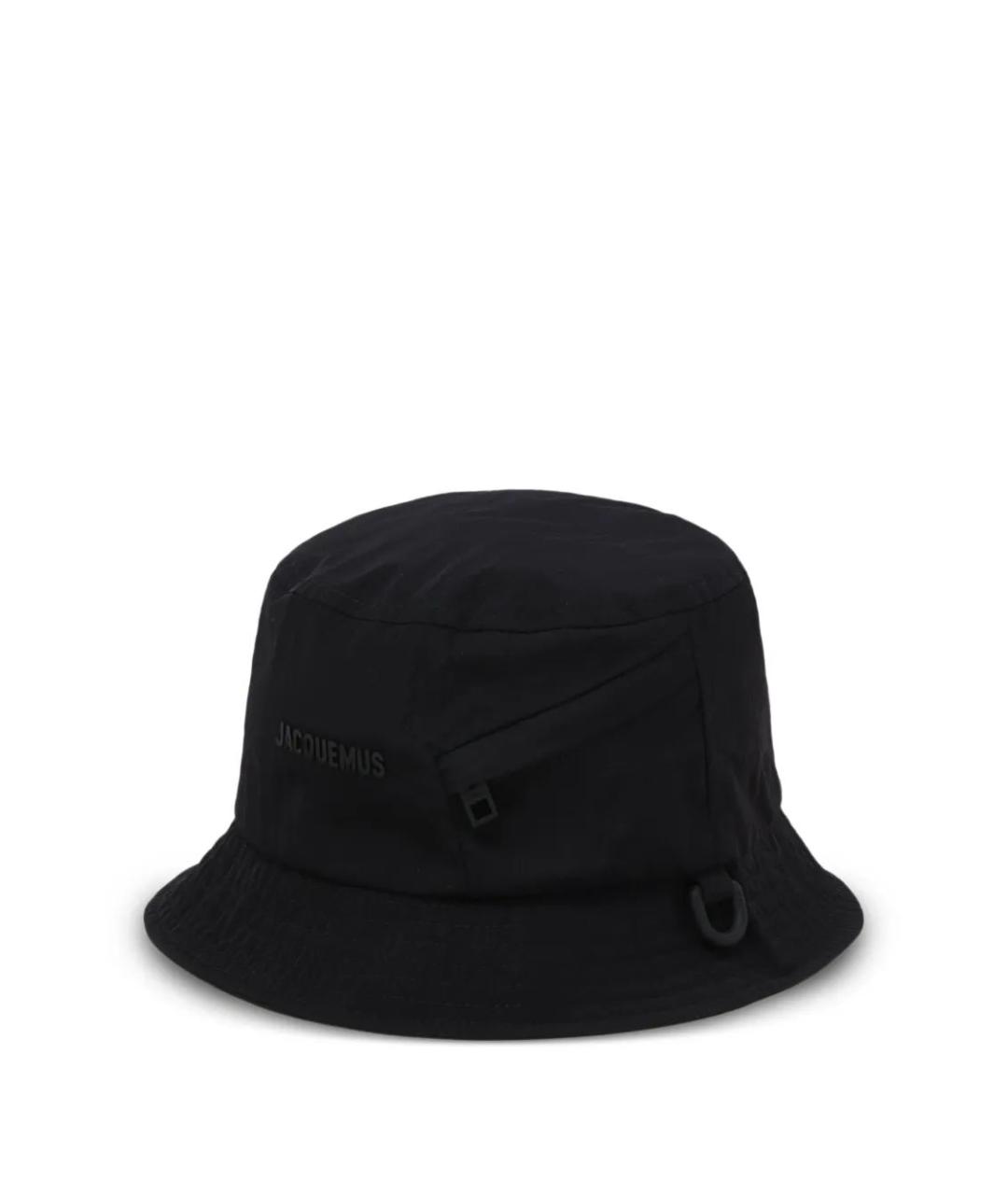 JACQUEMUS Черная шляпа, фото 3