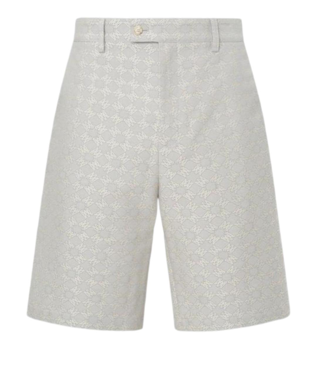 AMIRI Серые хлопковые шорты, фото 1