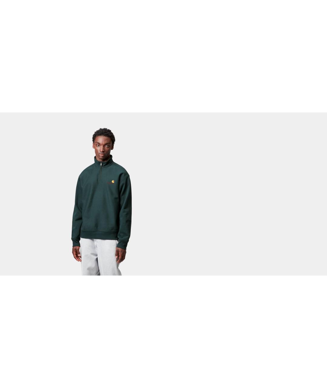CARHARTT WIP Зеленый полиэстеровый джемпер / свитер, фото 3