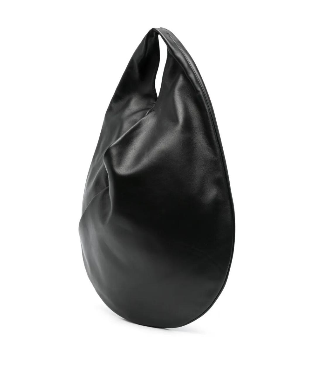 AESTHER EKME Черная кожаная сумка тоут, фото 3