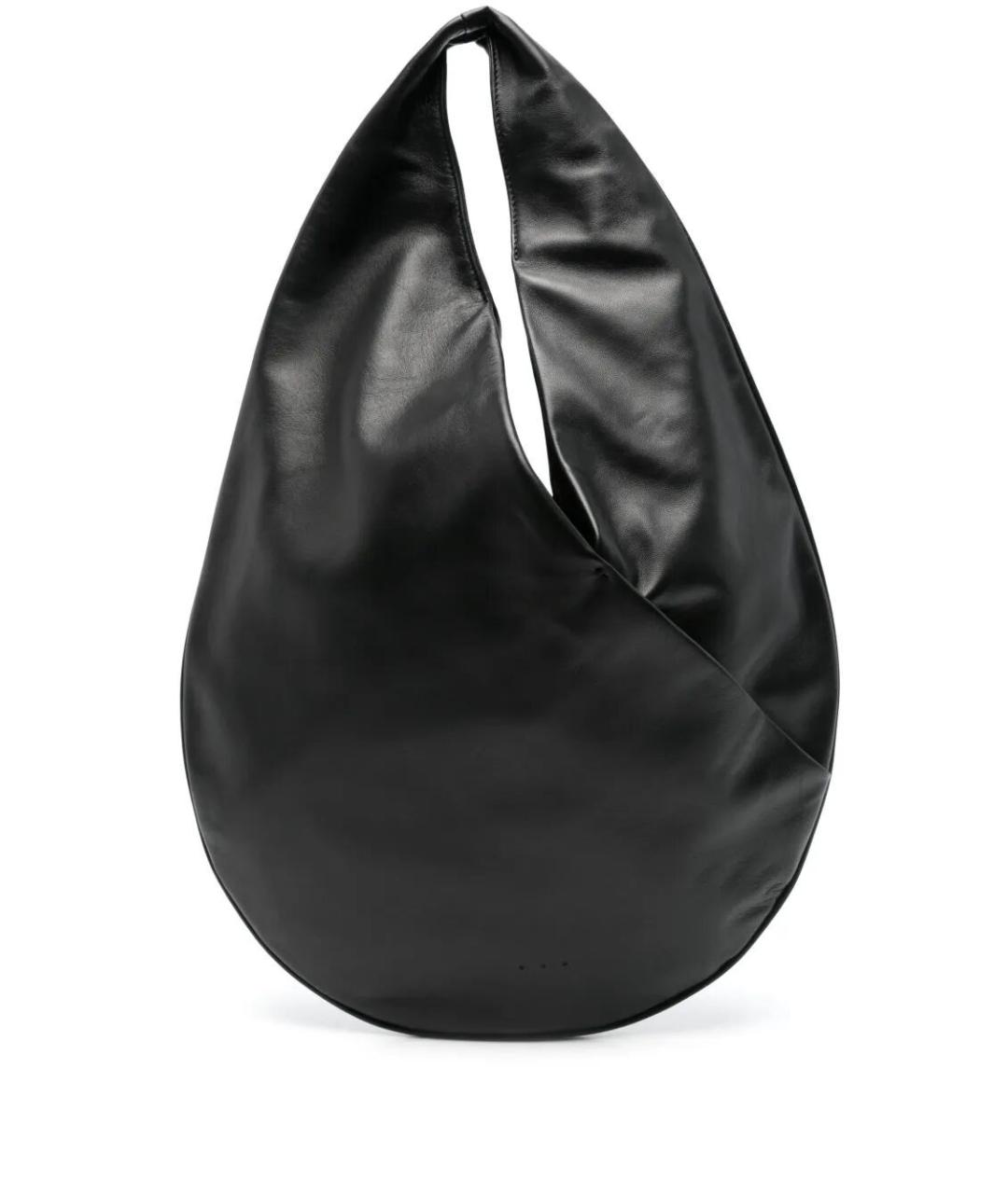 AESTHER EKME Черная кожаная сумка тоут, фото 1