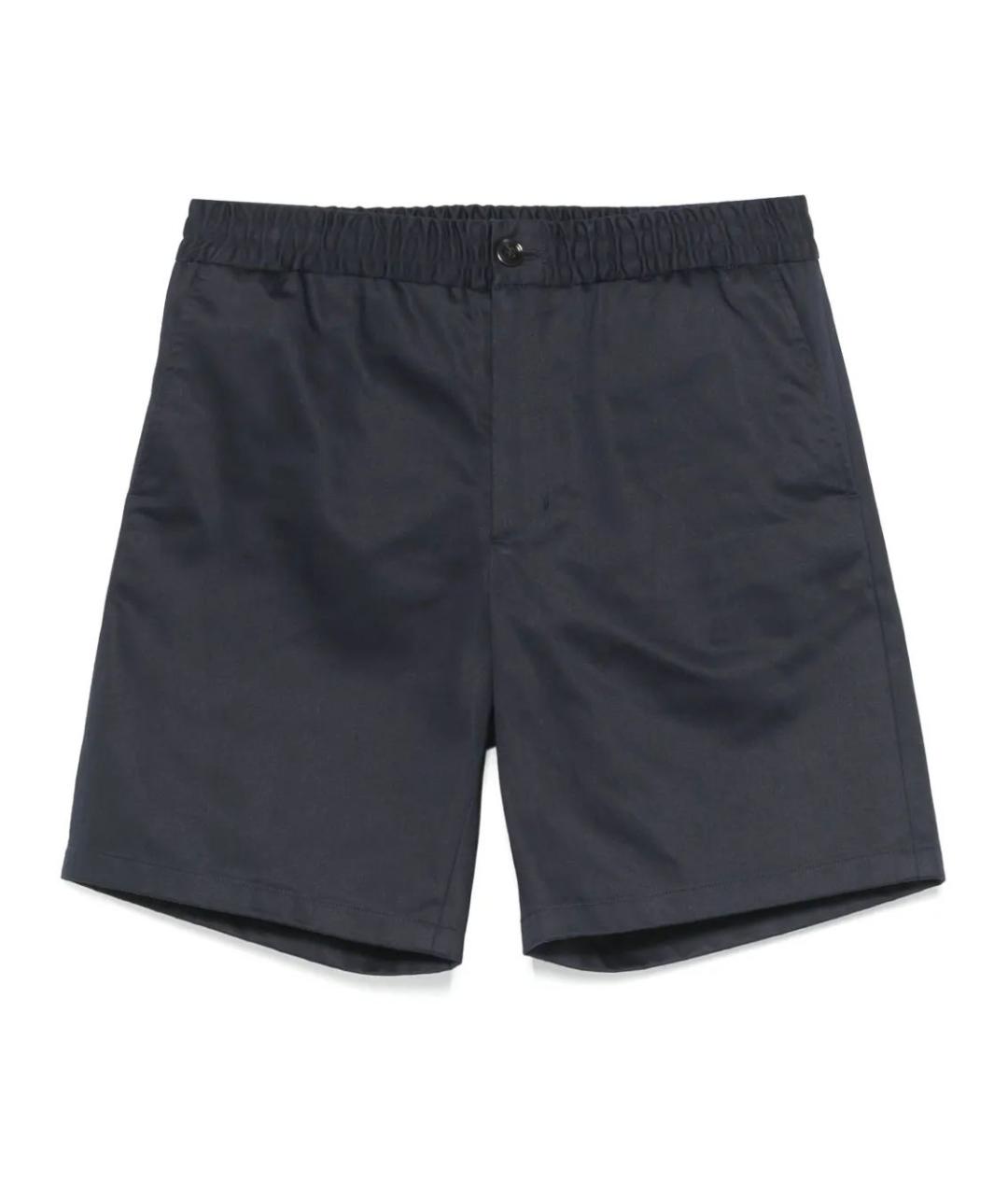 Ami Paris Синие хлопковые шорты, фото 1