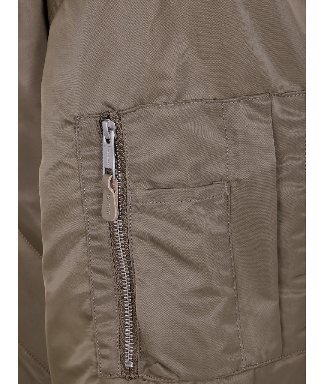 entire studios Зеленая полиамидовая куртка, фото 3