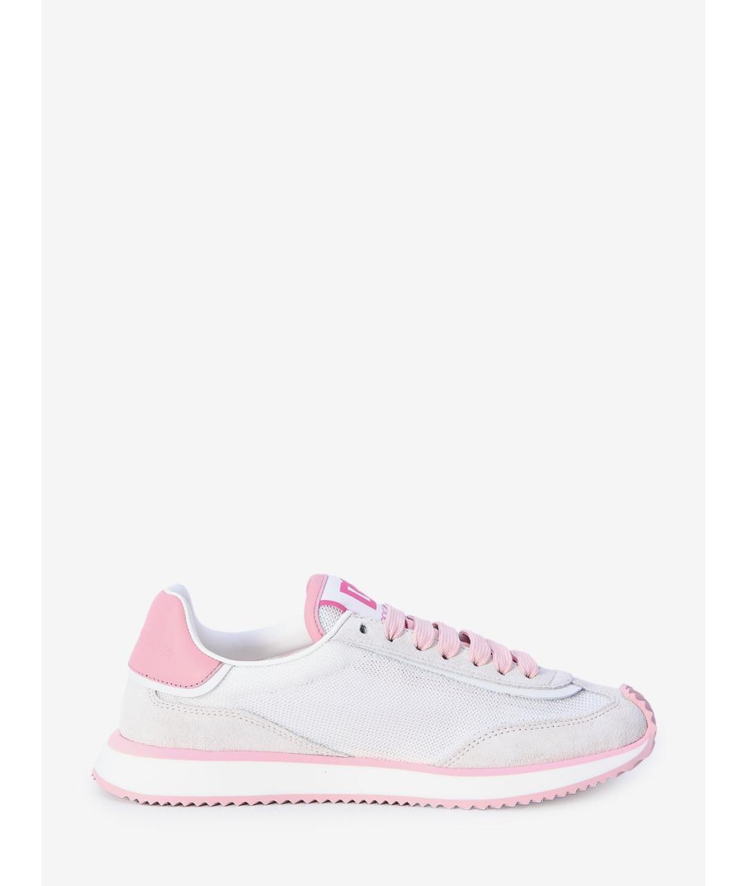 DOLCE&GABBANA Белые синтетические кроссовки, фото 4