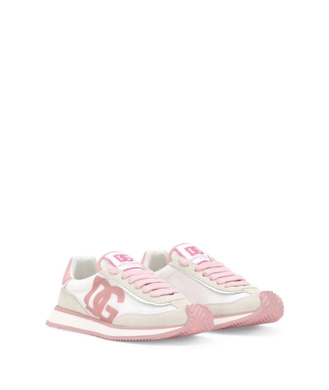 DOLCE&GABBANA Белые синтетические кроссовки, фото 2