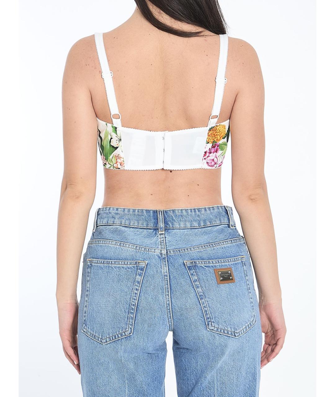 DOLCE&GABBANA Мульти хлопковая майка, фото 4