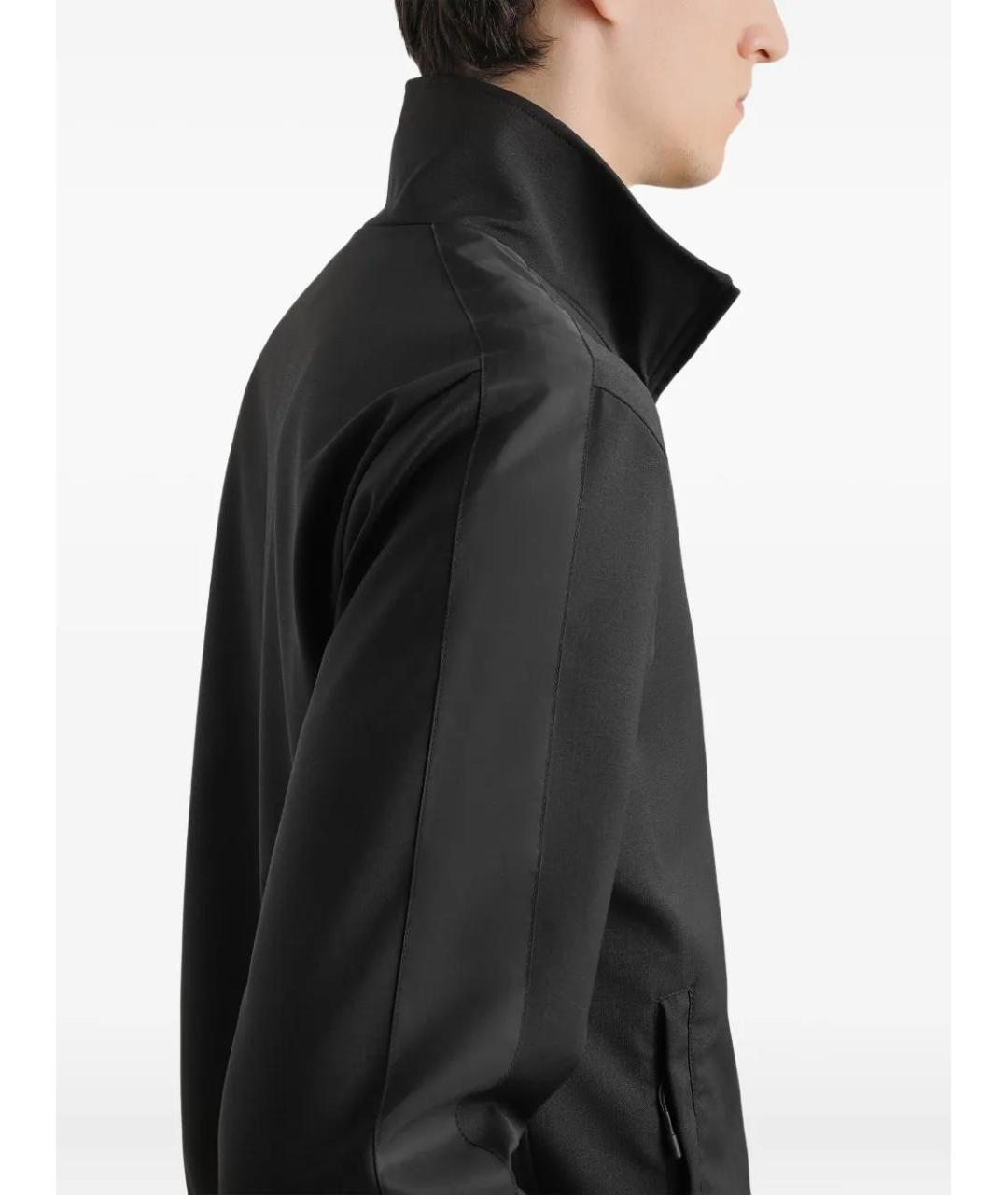 DOLCE&GABBANA Черная шерстяная куртка, фото 5