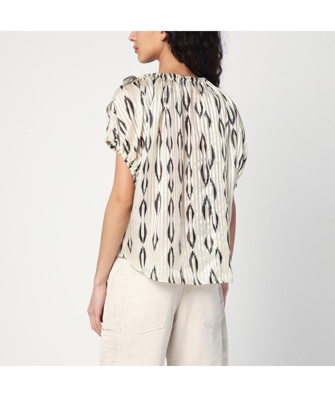 ISABEL MARANT Мульти шелковая рубашка, фото 3