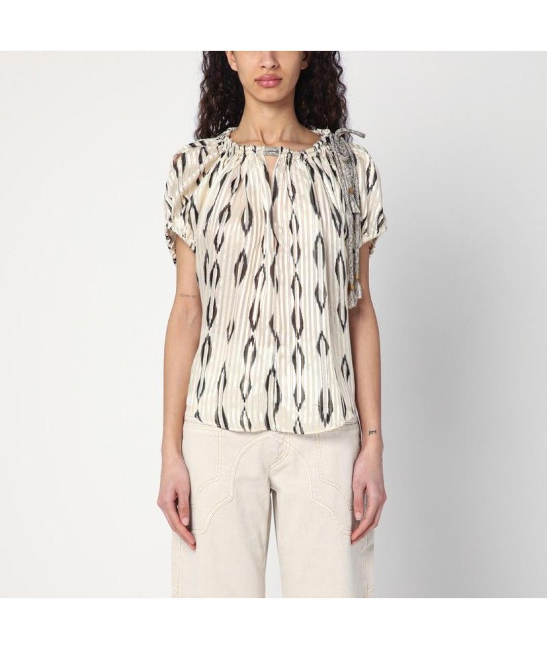 ISABEL MARANT Мульти шелковая рубашка, фото 2