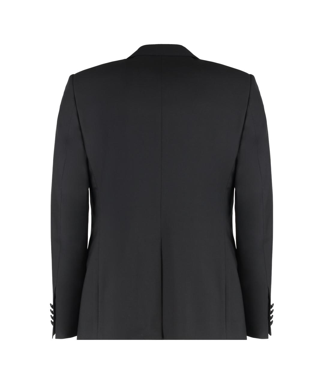 DOLCE&GABBANA Черный классический костюм, фото 3