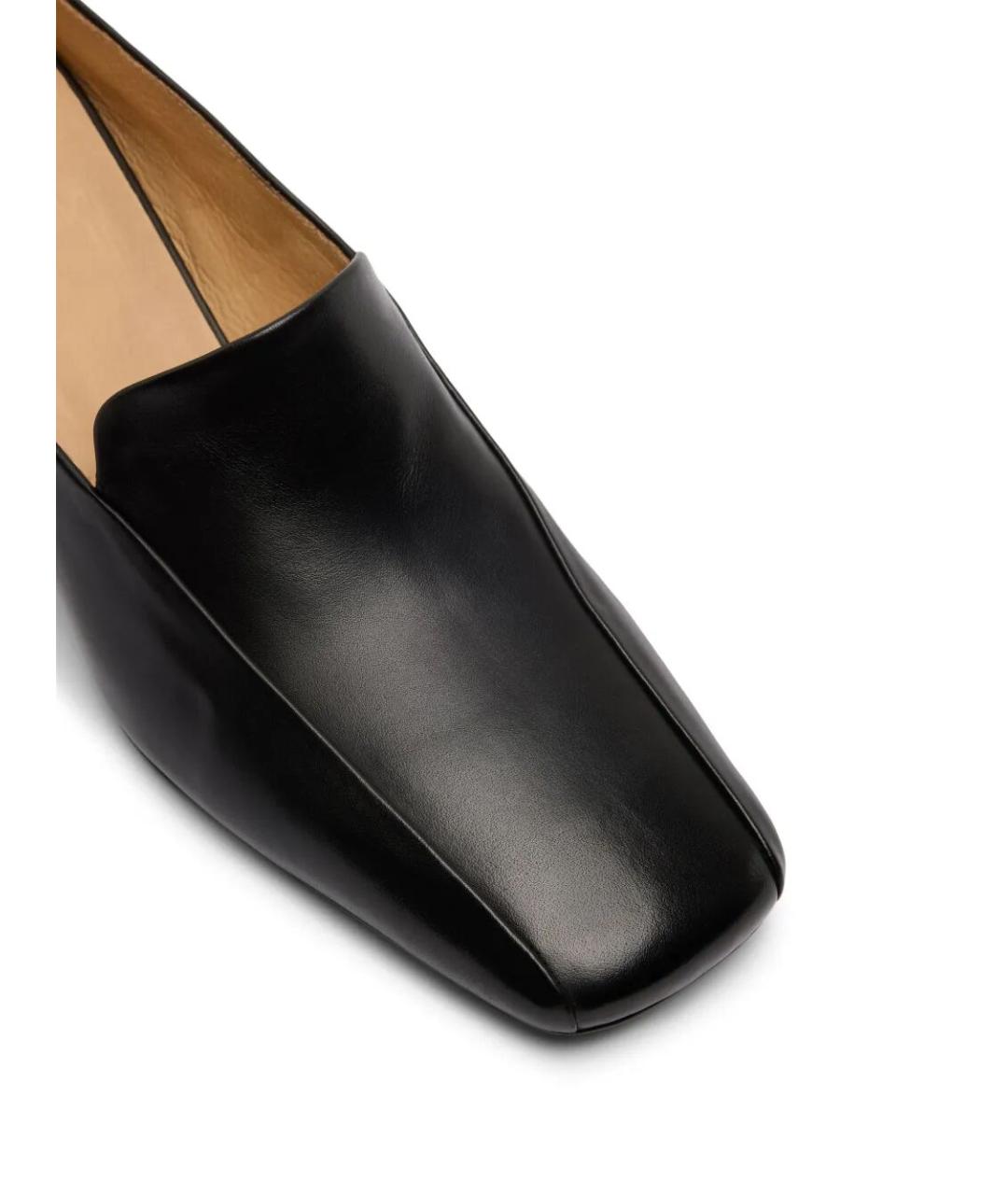 MARSELL Черные кожаные мюли, фото 2