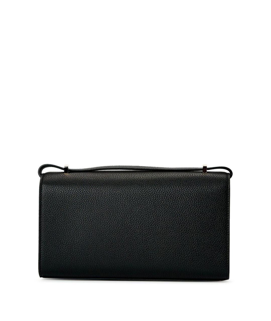 Savette Черная кожаная сумка через плечо, фото 2