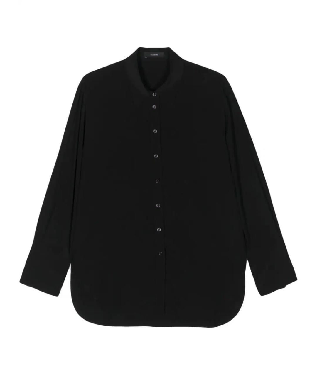 JOSEPH Черная шелковая рубашка, фото 1