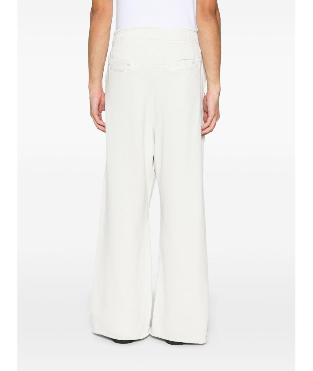 entire studios Белые хлопковые прямые брюки, фото 4