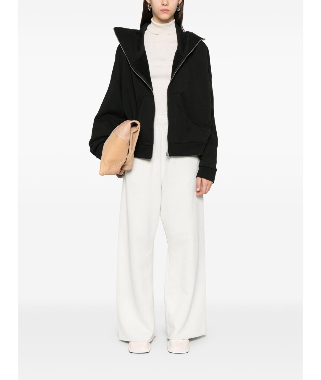 entire studios Белые хлопковые прямые брюки, фото 3