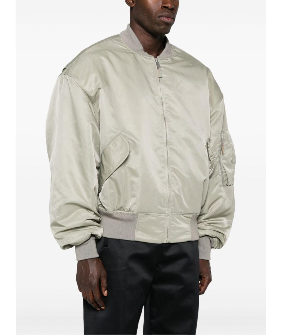 entire studios Серая полиамидовая куртка, фото 4