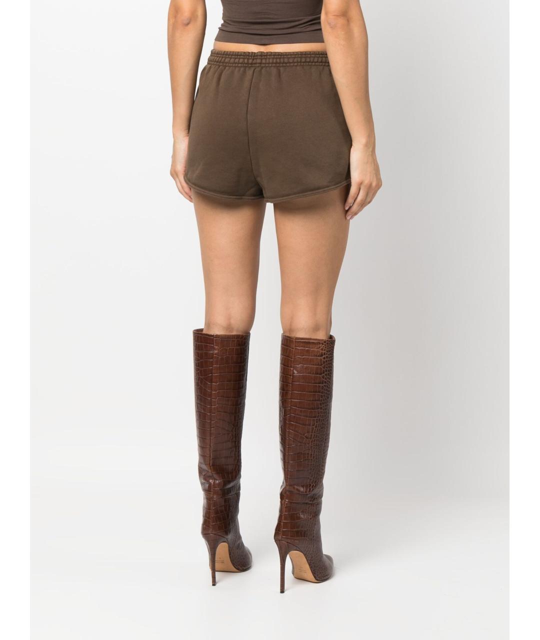 entire studios Коричневые хлопковые шорты, фото 2