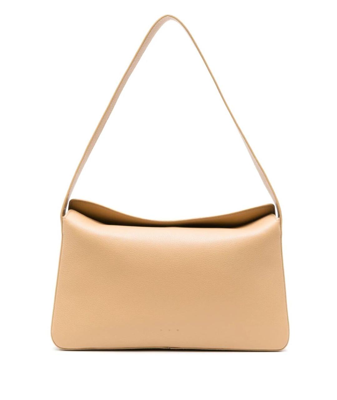 AESTHER EKME Бежевая кожаная сумка через плечо, фото 1