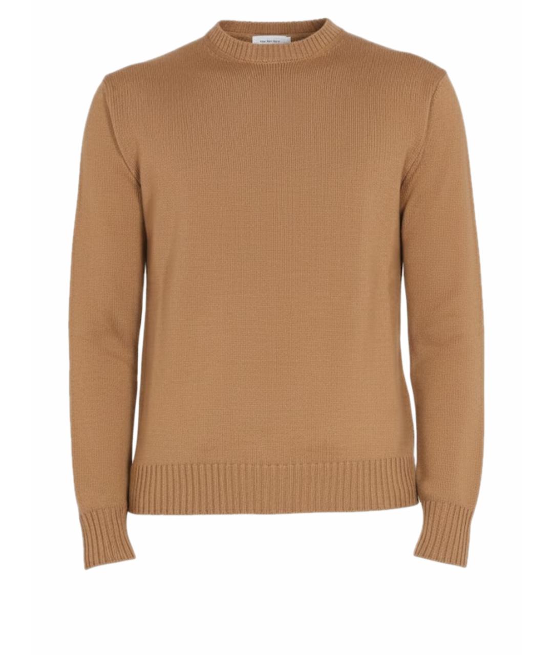 BALLANTYNE Бежевый шерстяной джемпер / свитер, фото 1