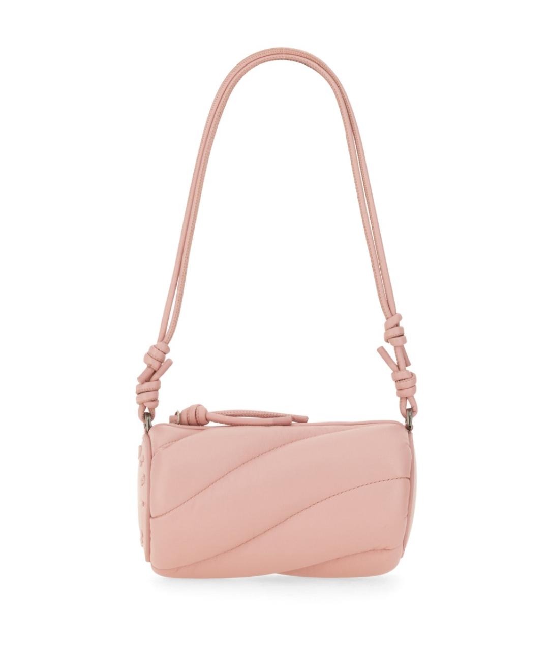 FIORUCCI Розовая кожаная сумка через плечо, фото 1