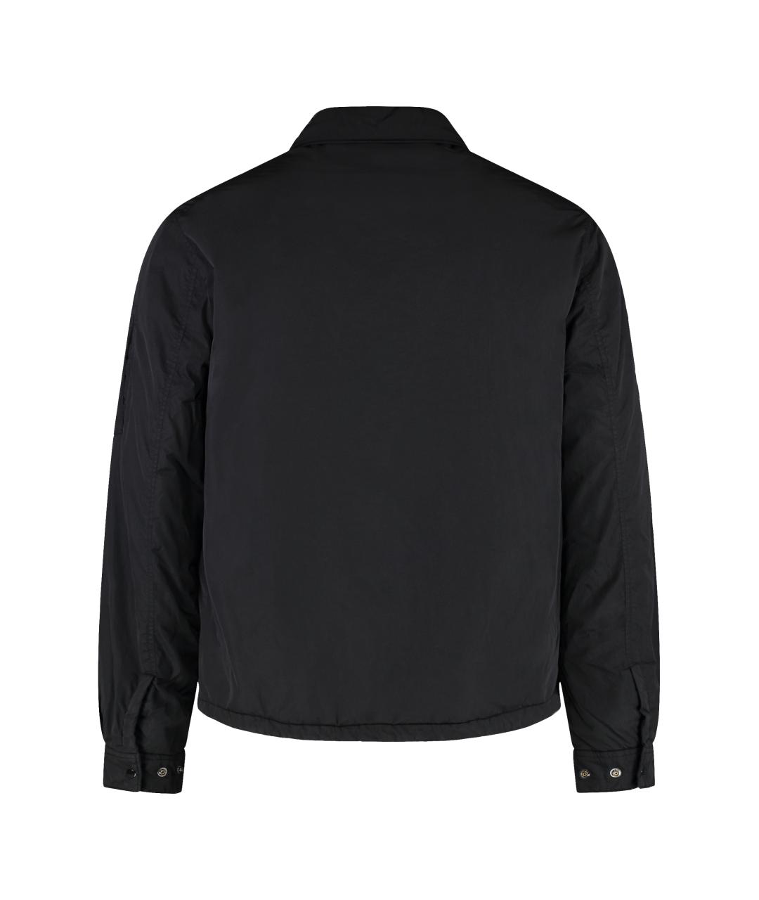 CP COMPANY Черная полиамидовая куртка, фото 3