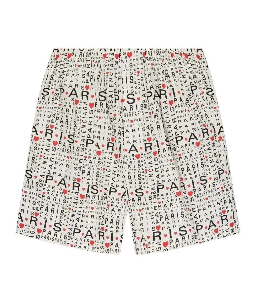 BALENCIAGA Мульти хлопковые шорты, фото 1