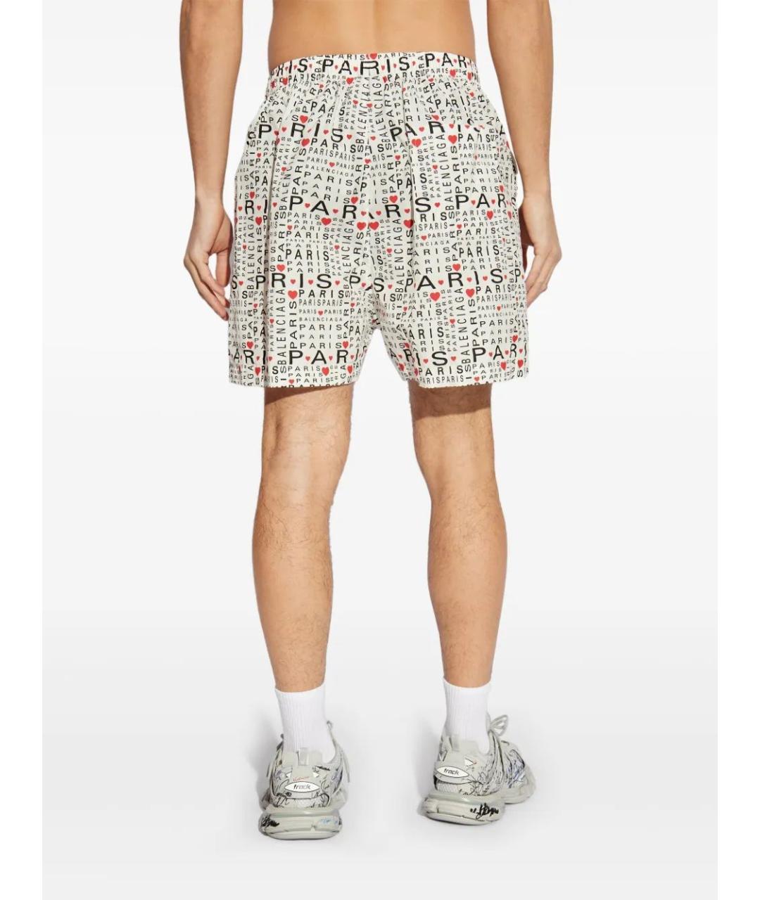 BALENCIAGA Мульти хлопковые шорты, фото 4