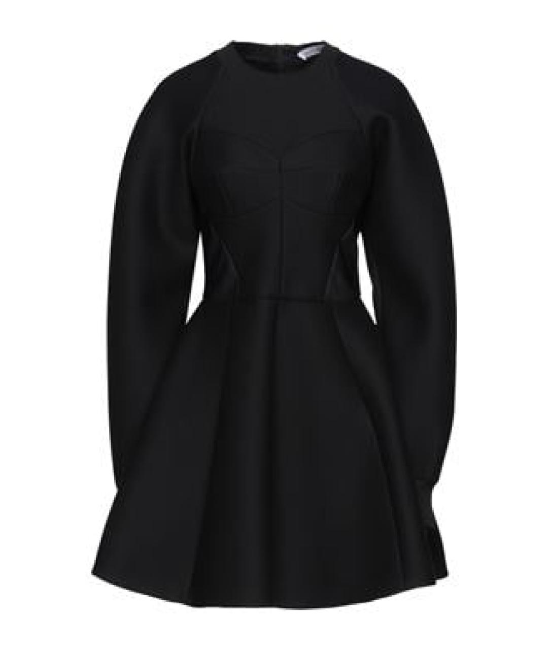 DOLCE&GABBANA Черное хлопковое повседневное платье, фото 1