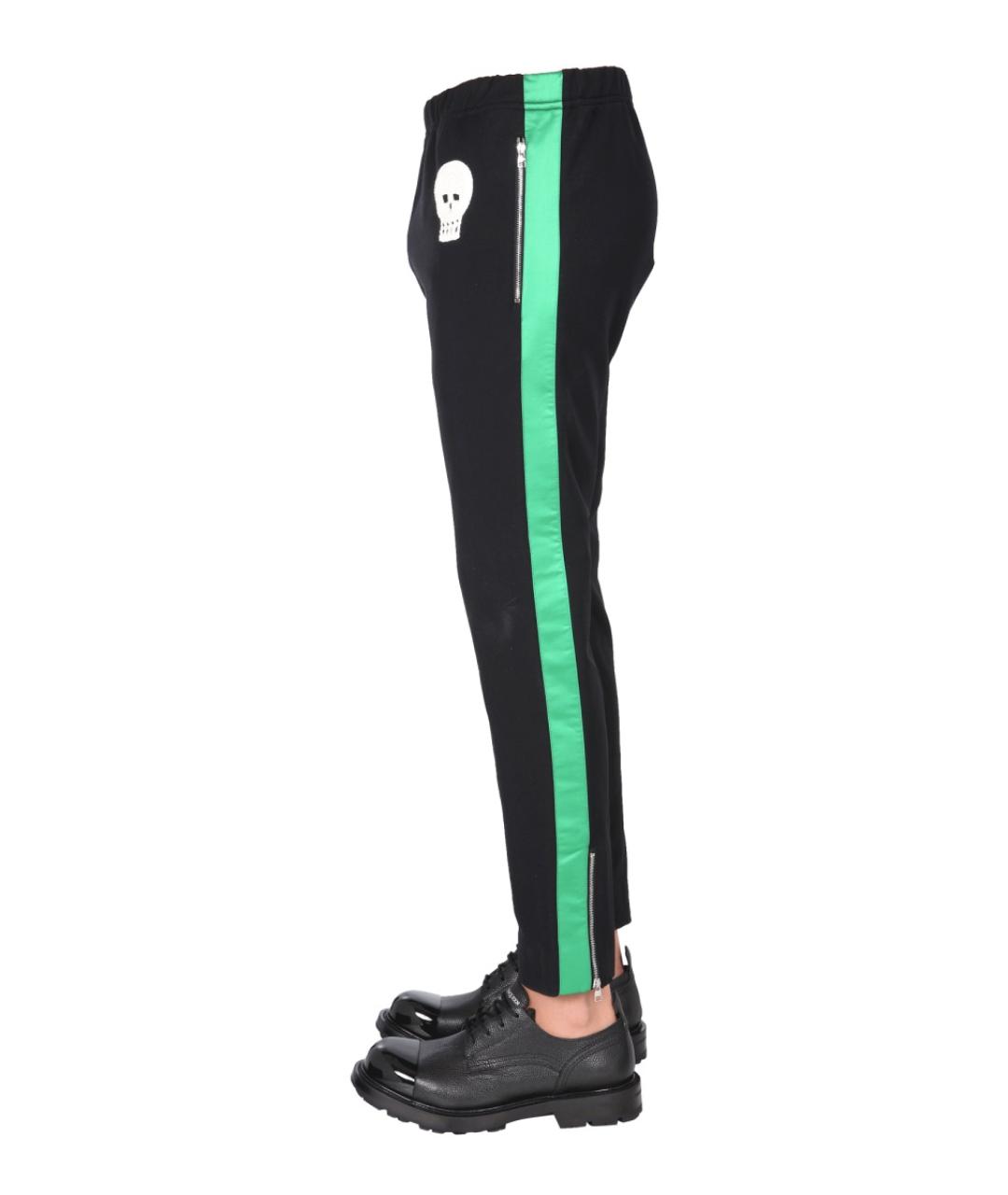 ALEXANDER MCQUEEN Черные повседневные брюки, фото 3