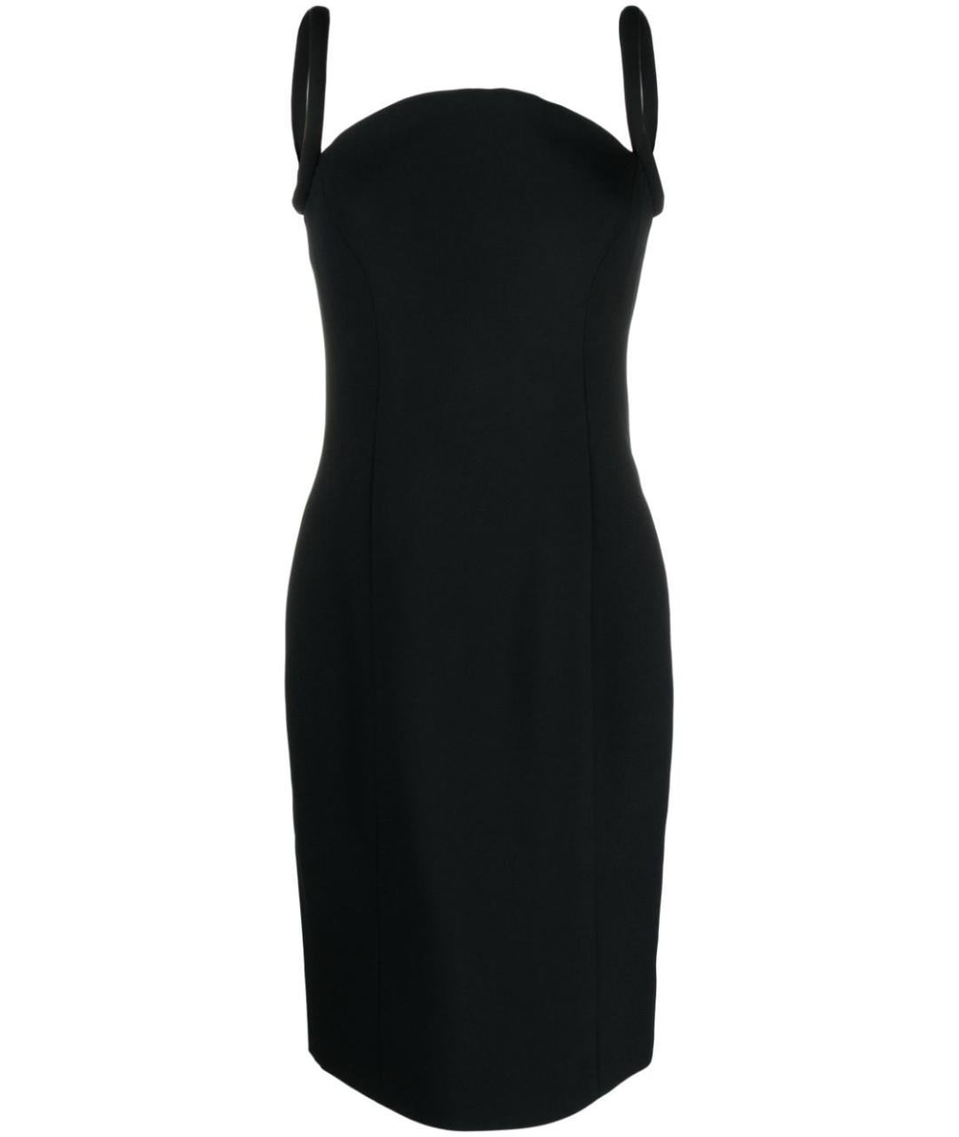 VERSACE Черное повседневное платье, фото 1