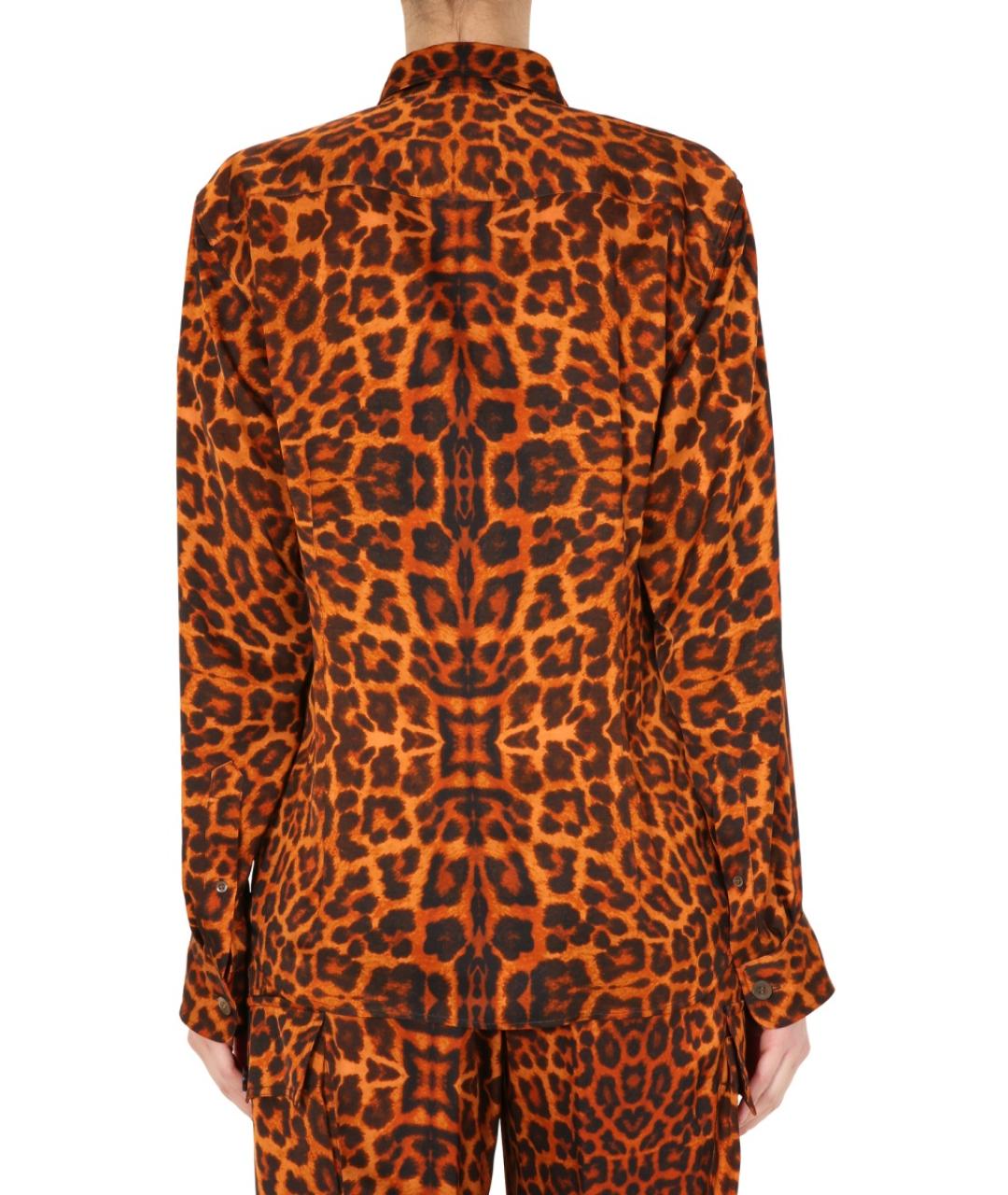 DRIES VAN NOTEN Мульти вискозная рубашка, фото 4