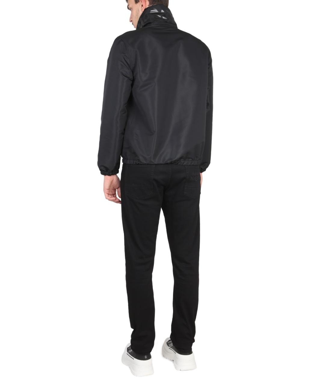 ALEXANDER MCQUEEN Черная полиэстеровая куртка, фото 3