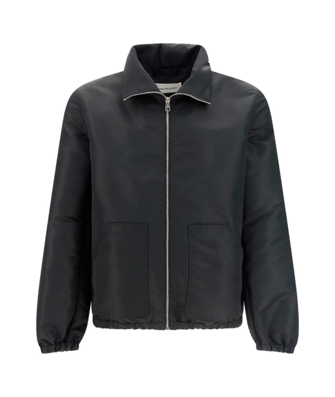 ALEXANDER MCQUEEN Черная полиэстеровая куртка, фото 1