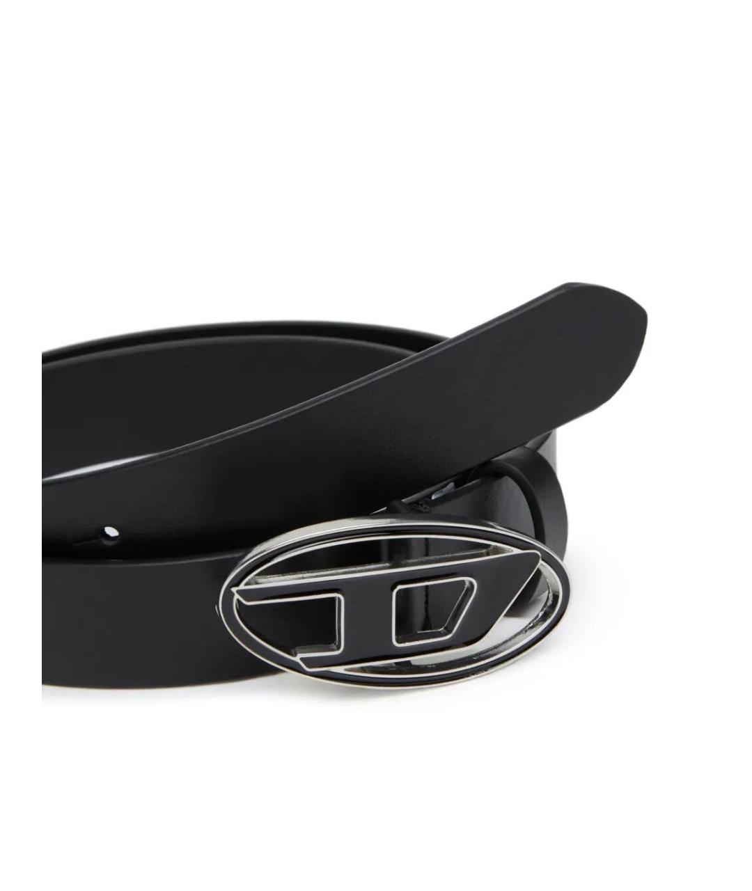 DIESEL Черный ремень, фото 3