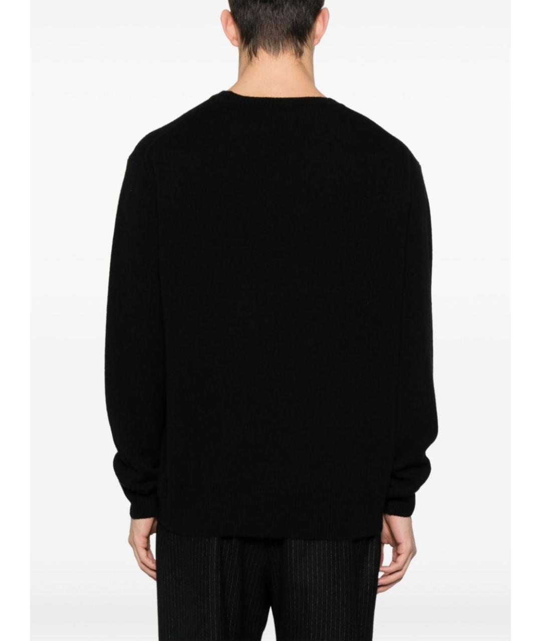 VIVIENNE WESTWOOD Черный кашемировый джемпер / свитер, фото 2