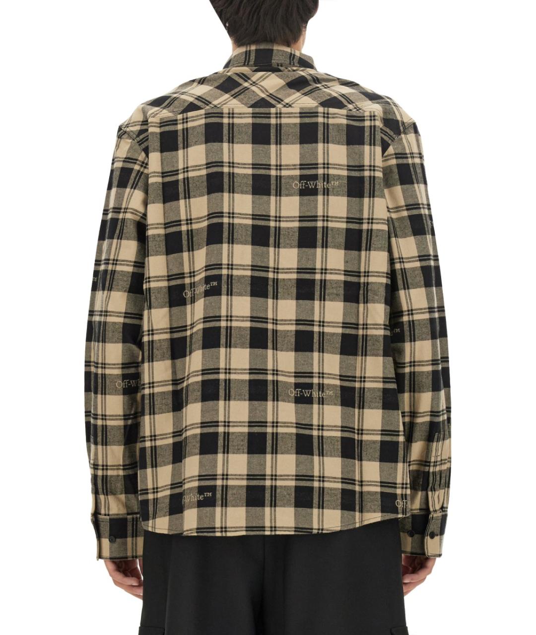 OFF-WHITE Мульти хлопковая кэжуал рубашка, фото 4