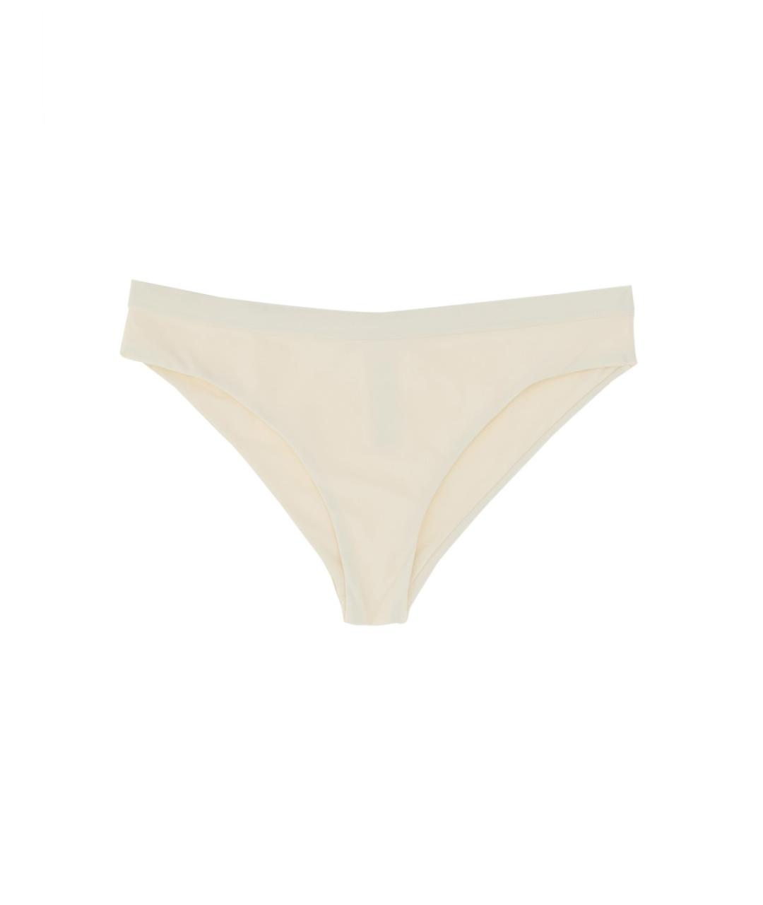 JIL SANDER Белый полиамидовый купальник, фото 1