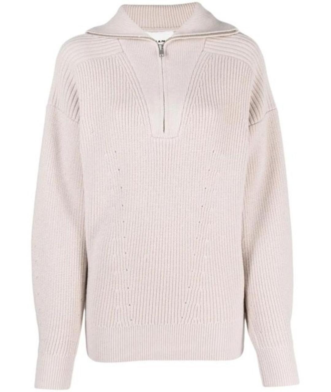 ISABEL MARANT Розовый шерстяной джемпер / свитер, фото 1